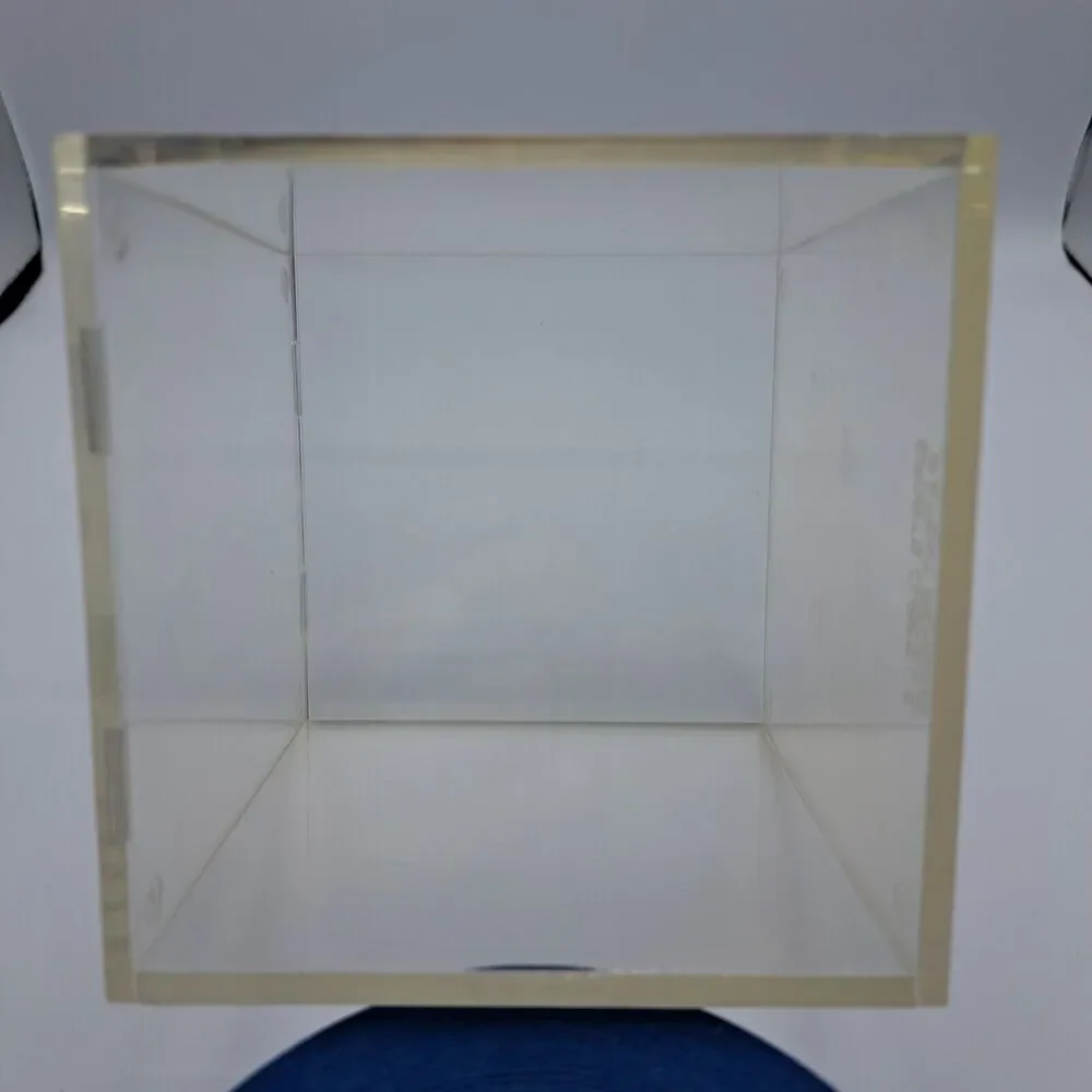 Sports Cubes Baseball Holder Display Case 2-Piece Clear Acrylic Patent Pending - Picture 9 of 9